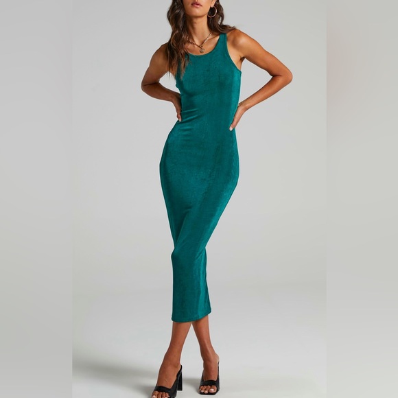 Lioness Dresses & Skirts - LIONESS- EVERLAST DRESS IN FORREST GREEN
